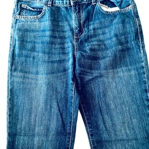 Used Kids Jean  wide leg blue color